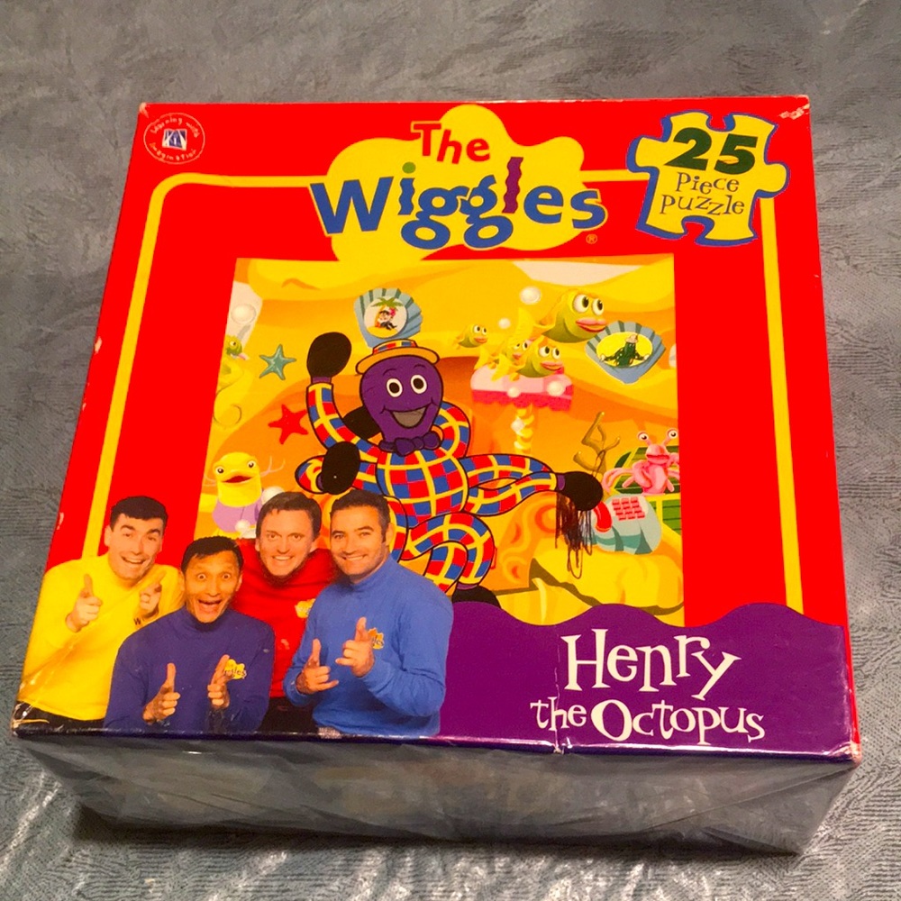 The Wiggles 25 Piece Puzzle with Henry the Octopus Ages 3-up Puzzle like NEW FUN